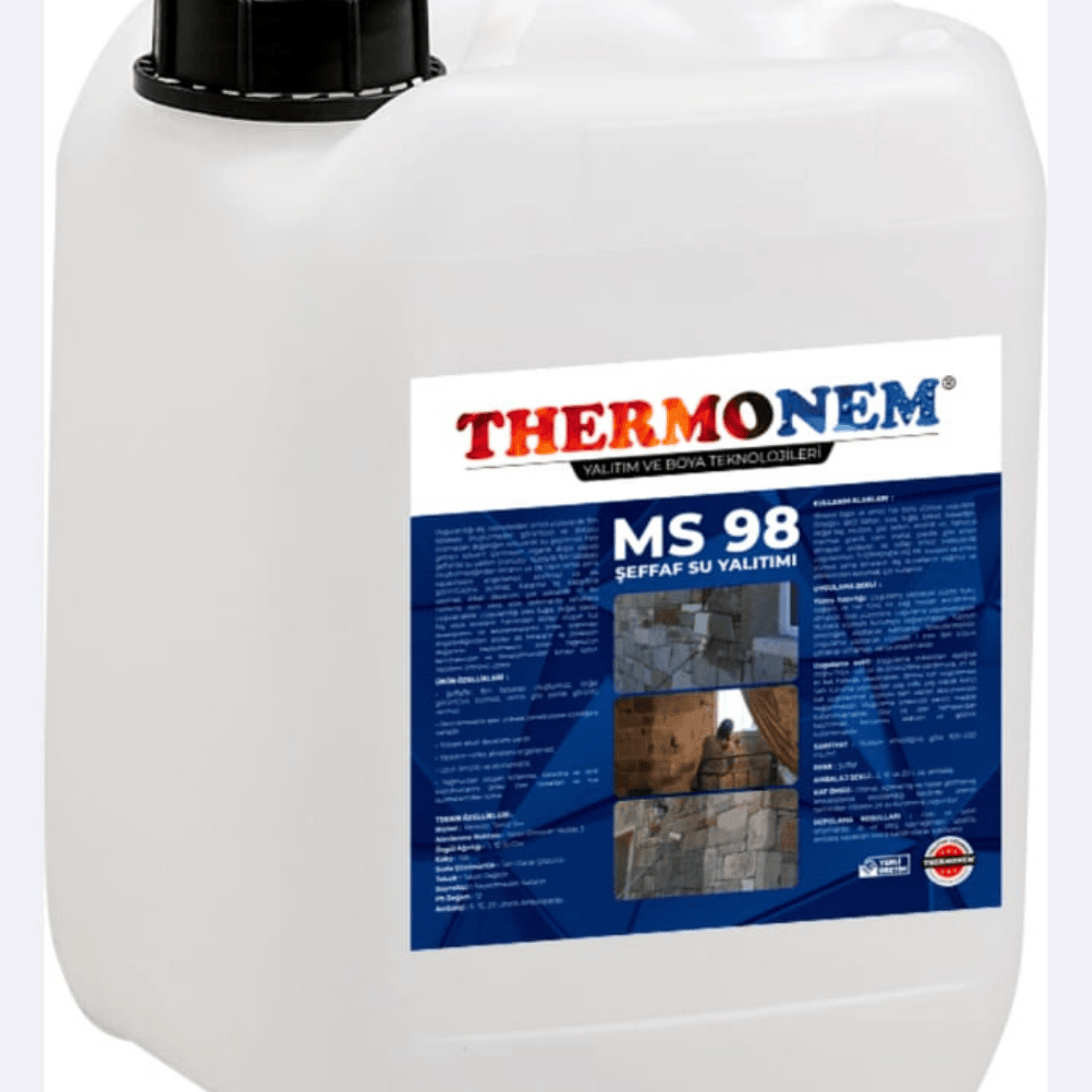 Thermonem MS98 Taş Duvar Şeffaf Su Yalıtım